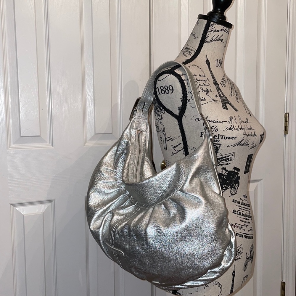 Cole Haan Silver Handbag
